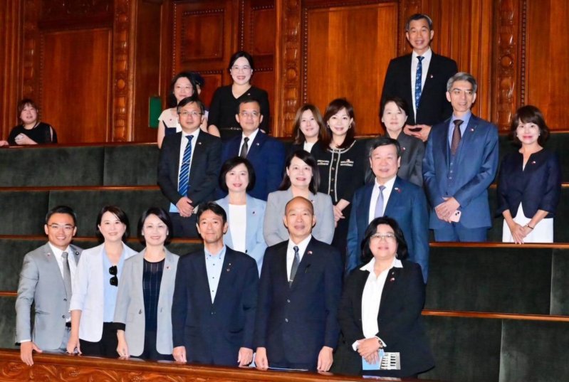 立法院韓國瑜院長率團參訪日本國會議事堂及出席「日本台灣交流協會」隅修三會長午宴