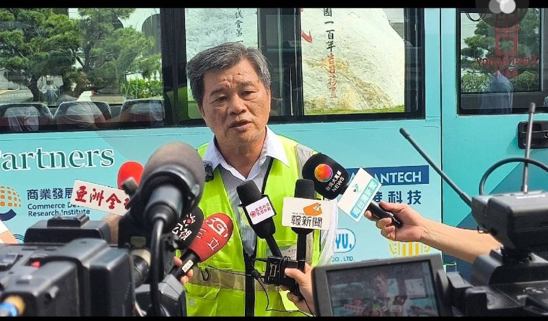 台灣氫能里程碑！國產「氫巴」高雄啟航