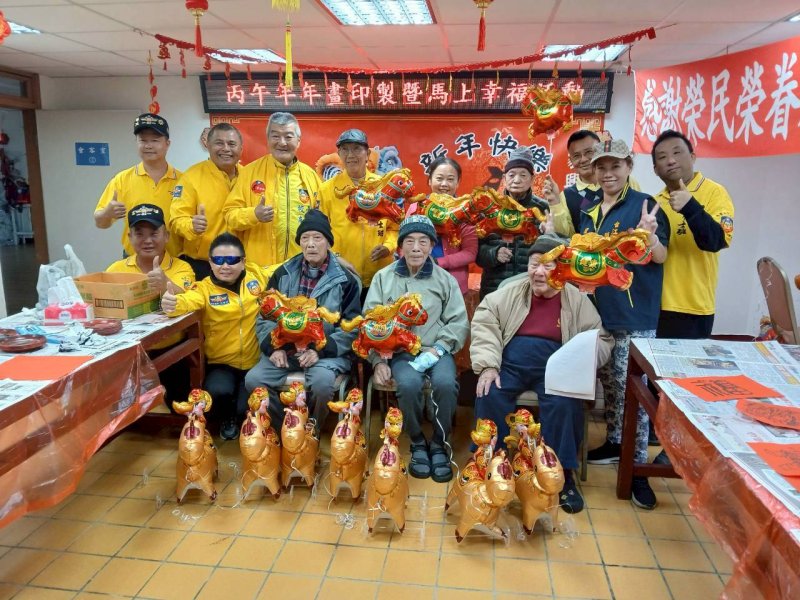佳里榮家攜手三大團體 丙午年年畫拓印迎春活動