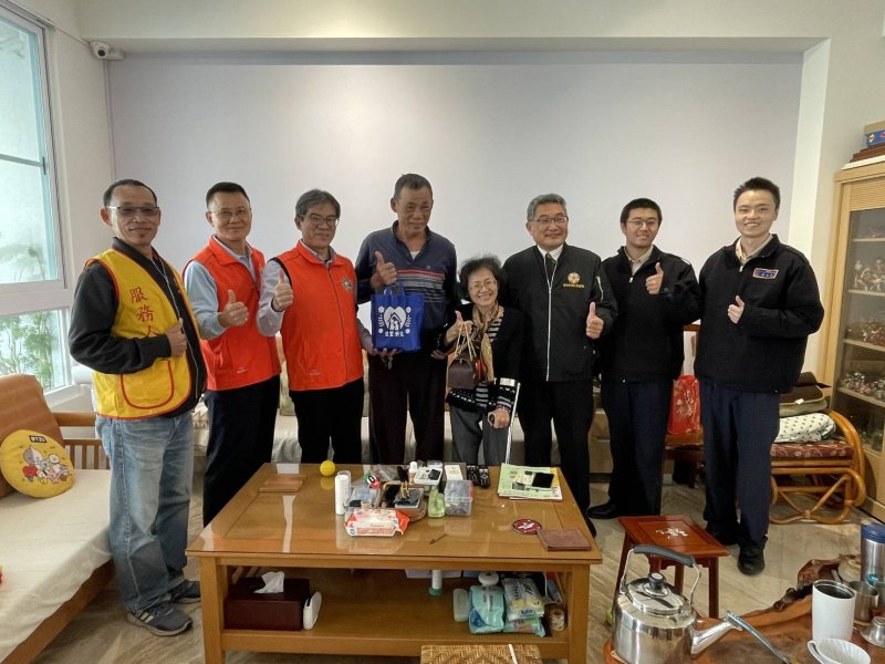 佳里榮家與臺南市榮服處首長攜手關懷周邊榮民