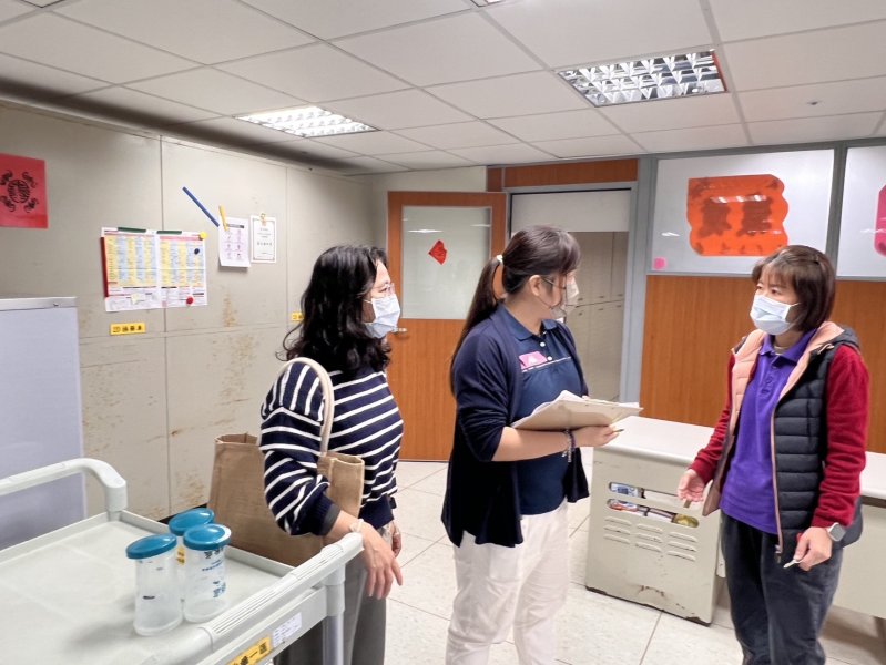 佳里榮家感管查核—因應呼吸道傳染病防疫作為