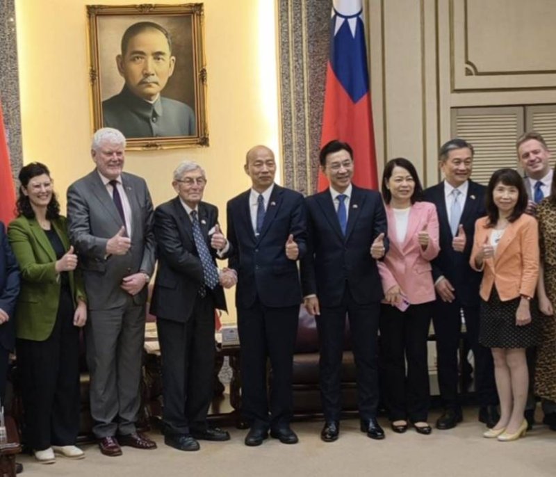 立法院韓國瑜院長接見「台英國會小組」（APPG）一行  韓國瑜：深化台英合作　共同促進印太安全與繁榮