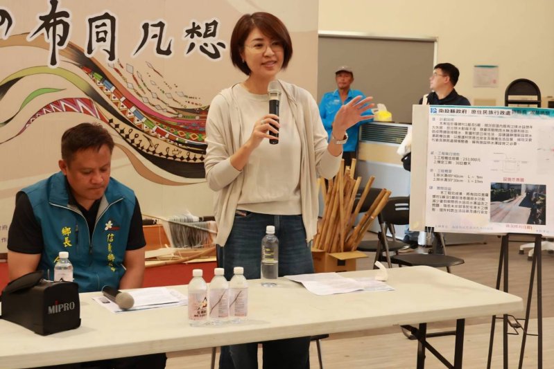 縣長許淑華深入信義鄉會勘 14件基層建設經費近2500萬元　