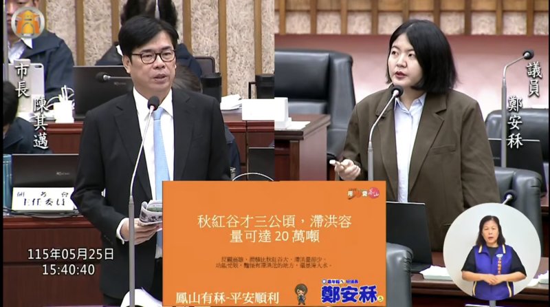 鄭安秝第四屆第七次市政總質詢　聚焦鳳山交通安全、敬老卡升級與公共建設改善