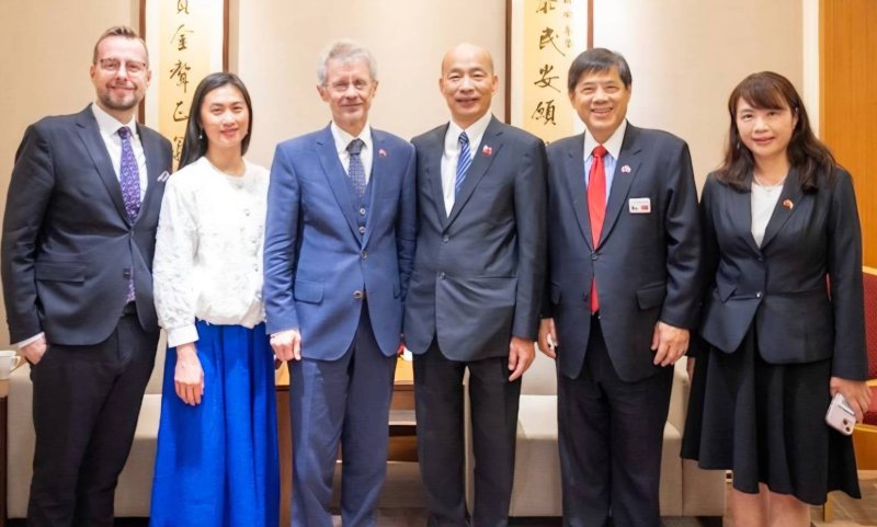 立法院韓國瑜院長於官邸再度會晤捷克參議院議長韋德齊（Miloš Vystrčil）訪問團一行  韓國瑜：深化台捷國會外交　持續拓展科技與民主夥伴合作
