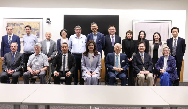 鄭麗文主席訪哈佛大學費正清中心  倡議將冷戰思維的第一島鏈轉化為「太平洋和平與繁榮之鏈」