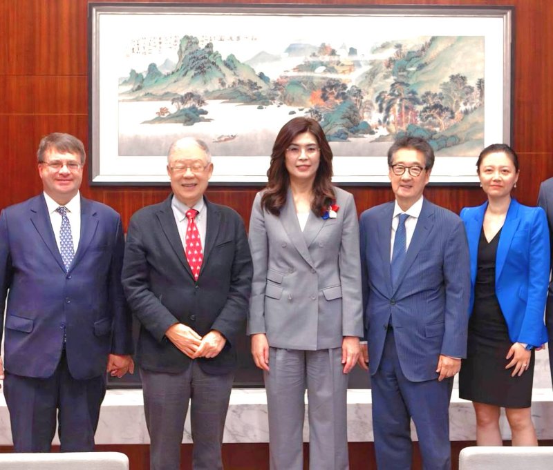 鄭麗文主席與華府智庫學者交流  倡議將第一島鏈打造為和平繁禜之鏈