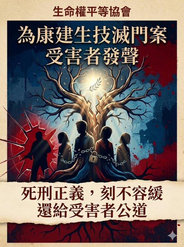 泯滅人性的「康建生技四死一重傷案」  一致決判處死刑且屬最嚴重犯罪，最高法院難道還要挑戰法治國底線與人民法感情？
