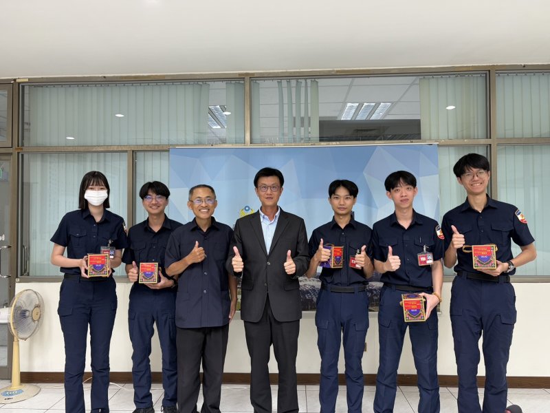 【實習落幕 收穫啟程】  115年08月15日警大93期國境系同學們在前鎮分局為期45天的實習旅程將劃下句點