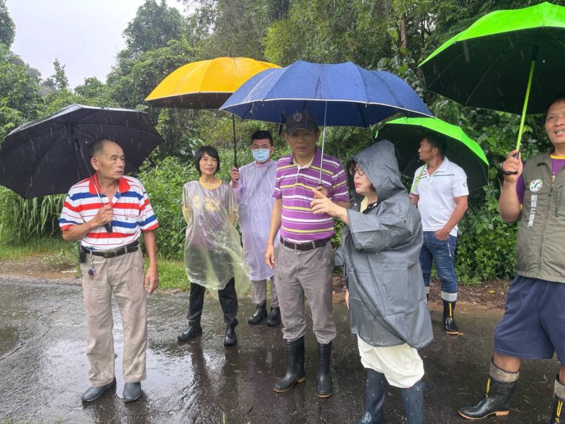 【八月下旬豪雨重創台南農水路　賴惠員白河勘災力拚儘速修復改善】