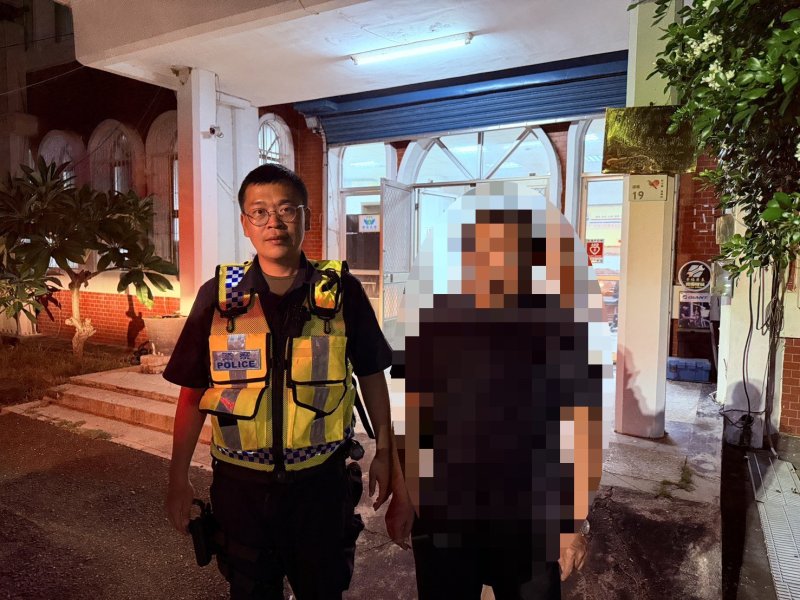 枋警鍥而不捨尋獲失聯男 暖心關懷助返家   
