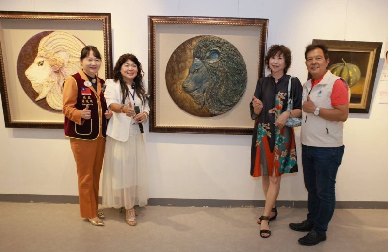 24位藝術家、約200件作品匯聚高雄「獅子情．圓童夢」公益聯展開幕  藝術義賣支持「獅子圓夢希望學院」　為偏鄉孩子點亮希望