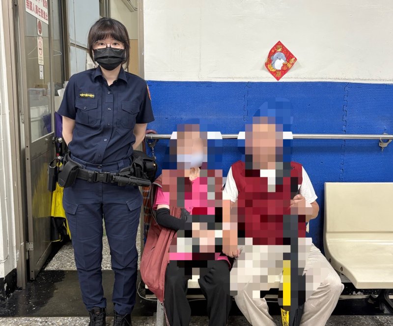 雨天阿嬤搭公車尋兒 啟文警抽絲剝繭助團圓