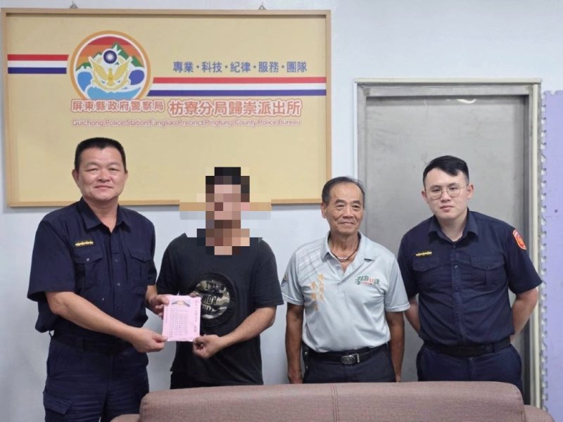 孝子守護病父8年　枋警攜手「部落心」送暖