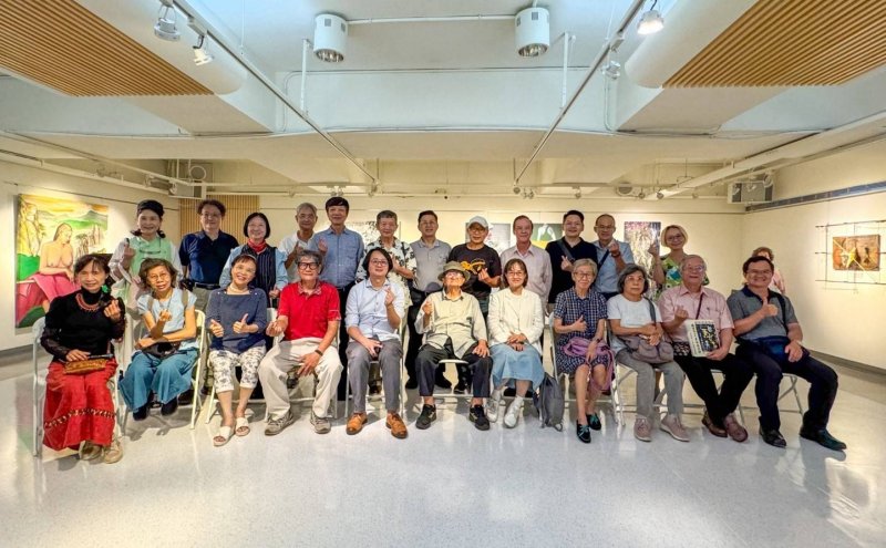 「絆纏相象」創作聯展登場　高雄藝術聯盟畫會攜手台南師美學會共展