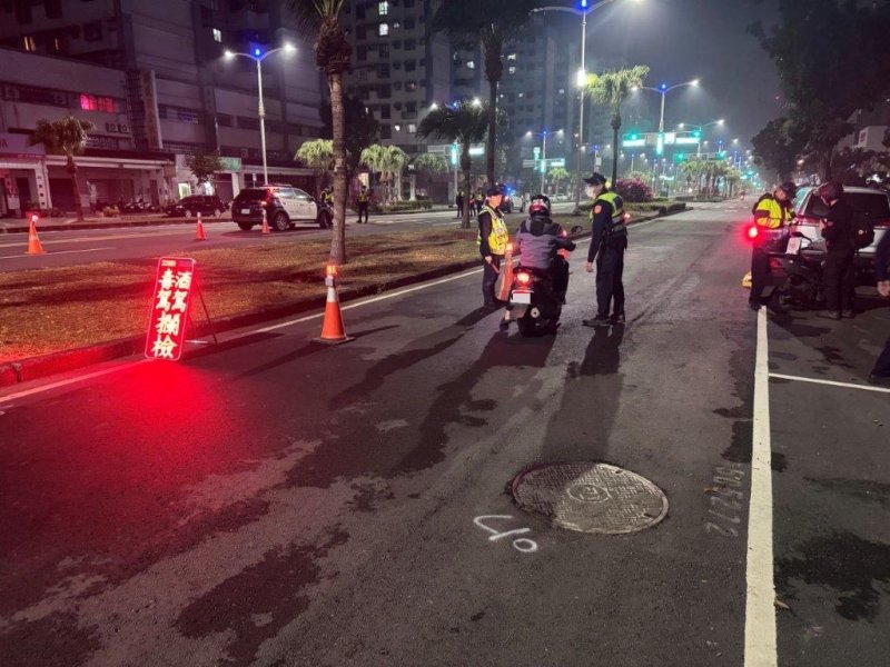 【前鎮警中秋、教師節4天連假嚴打酒、毒駕  確保市民假期安全】