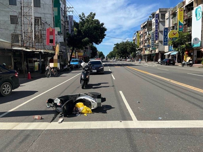 機車碰撞事故警方到場查獲酒駕　楠梓警籲勿酒後駕車