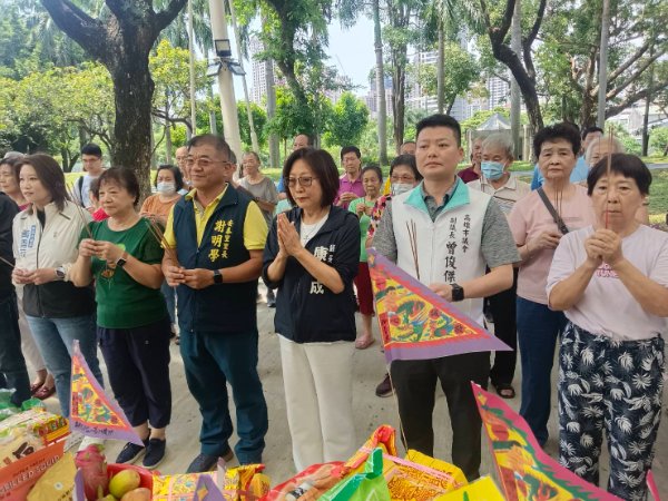 高雄市三民區安泰里舉辦農曆七月普渡祈福活動